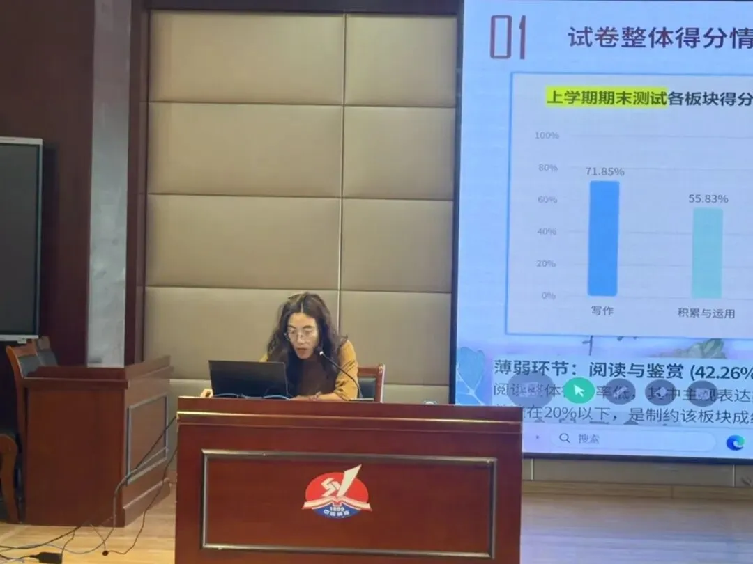 细研模考析得失 凝心聚力备中考——环翠区初中语文中考模拟训练分析研讨会 第19张