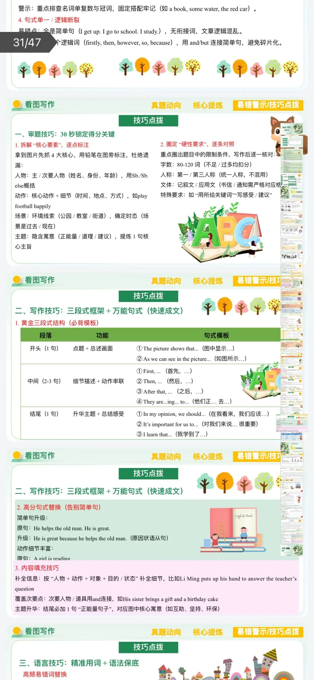 2026年中考英语:二轮复习题型精讲+专题训练+综合检测【习题+课件】141份含答案解析(全国通用)完整电子版文档可下载打印 第13张