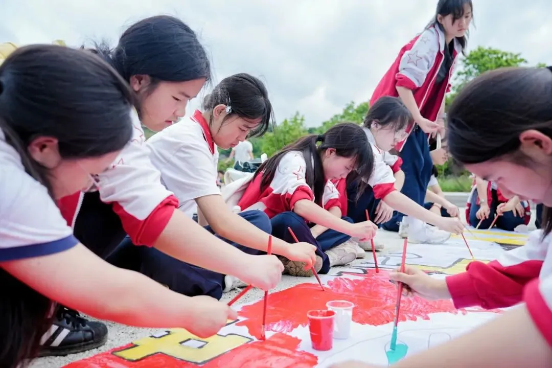 重走长征路·逐梦中考行|民附贵阳少年以脚步砺初心,以壮志赴征程 第44张