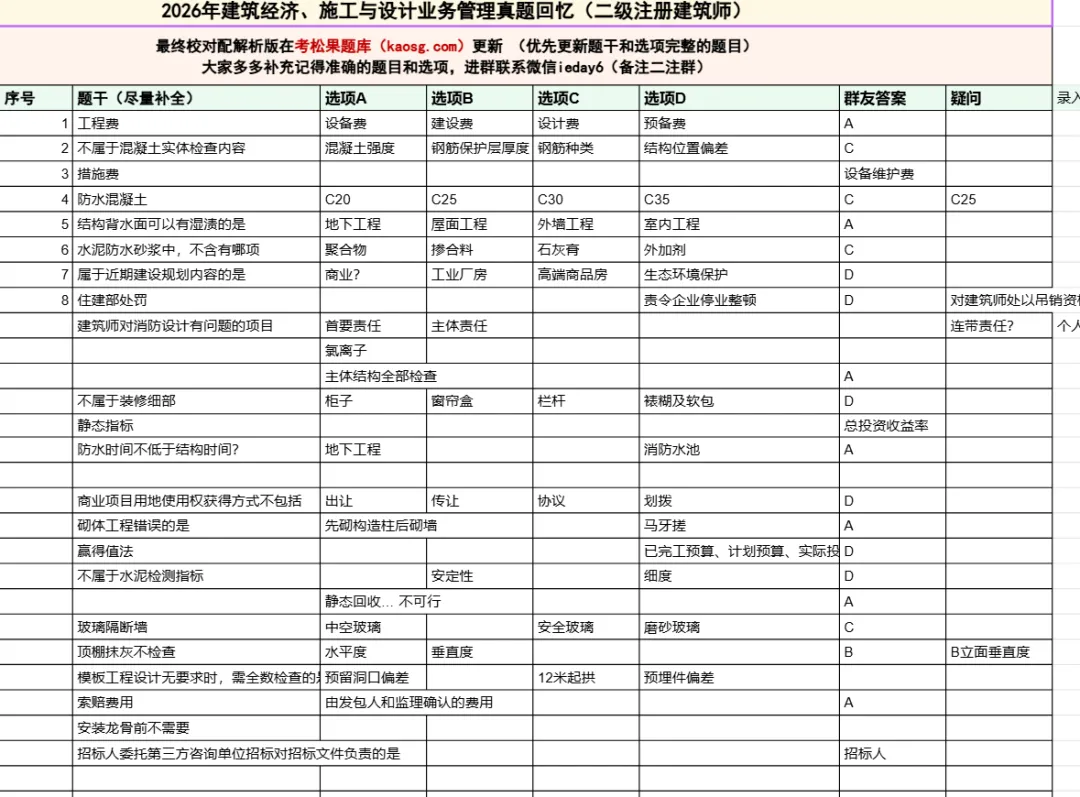 2026二注结构物理设备真题回忆+对答案 第5张