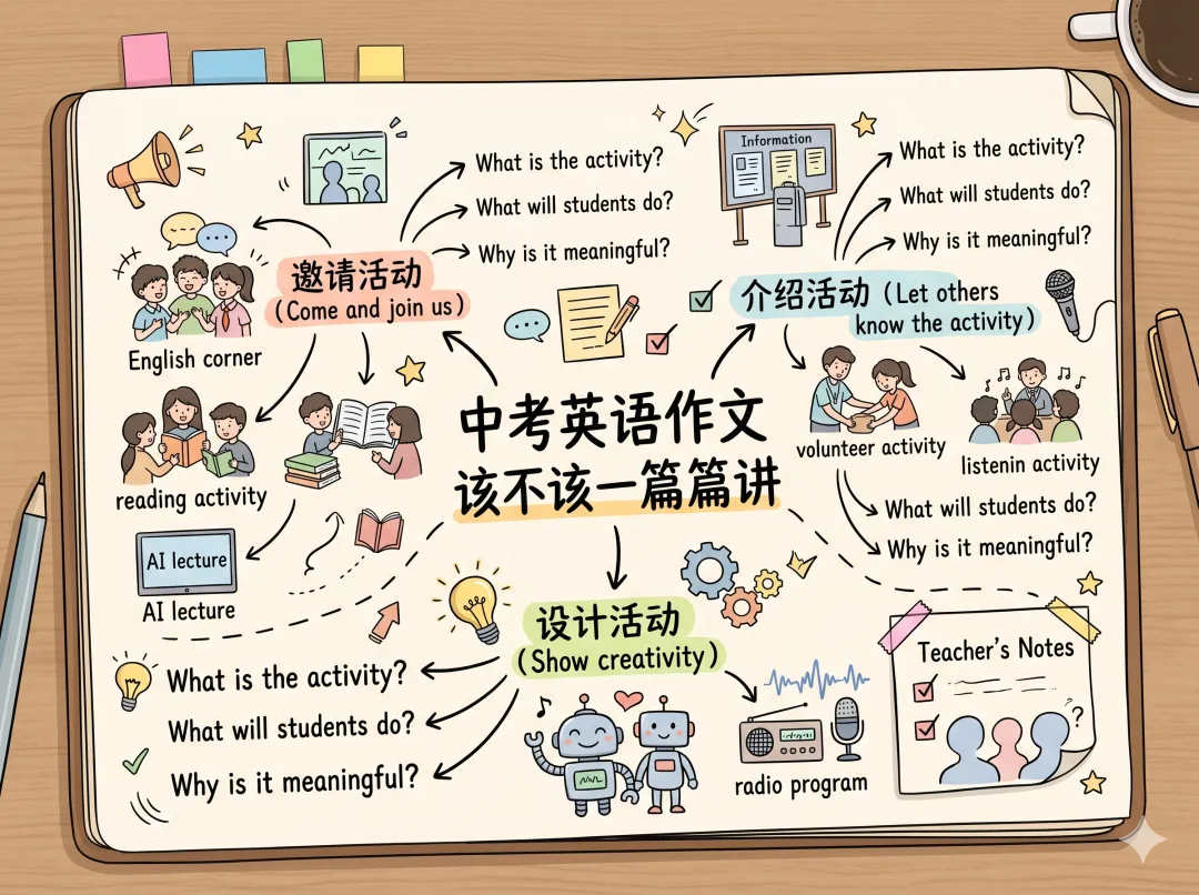 中考英语作文,该不该“一篇篇讲” 第1张