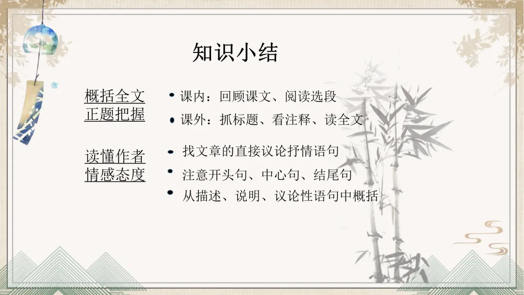 中考文言文阅读理解复习这样讲太棒了! 第21张