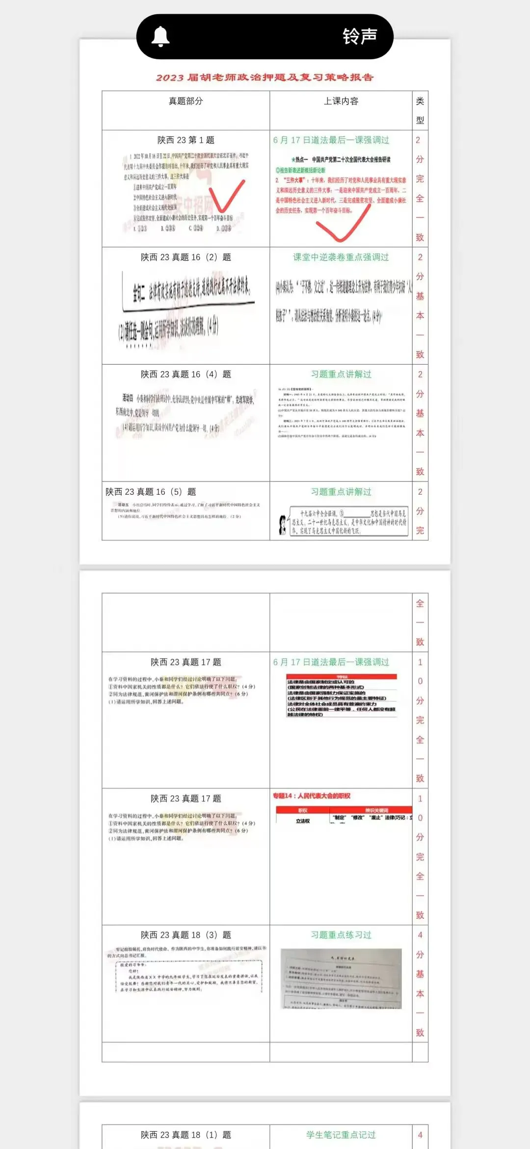 西安某TY系五模联考2026届三模道法试卷 第2张