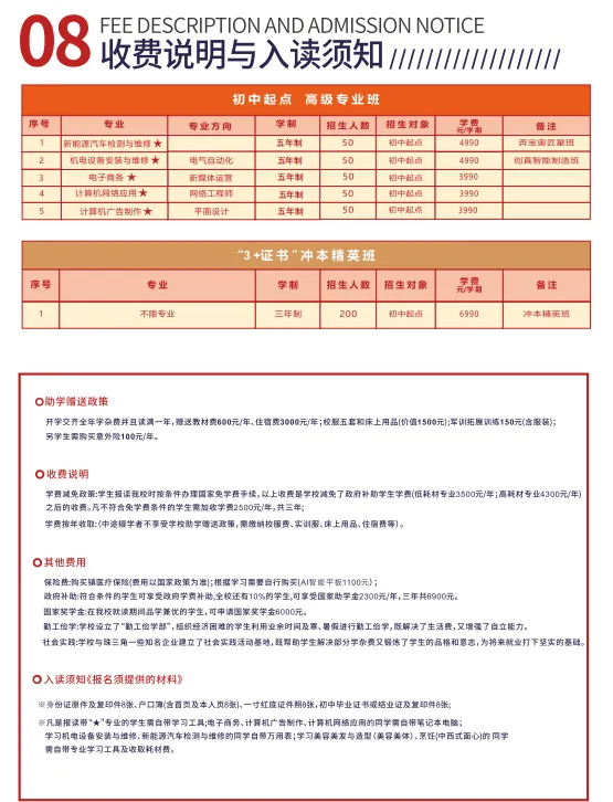 中考填志愿必看系列丨2026年广东省高新技术高级技工学校肇庆四会校区招生简章 第4张 中考填志愿必看系列丨2026年广东省高新技术高级技工学校肇庆四会校区招生简章 第4张