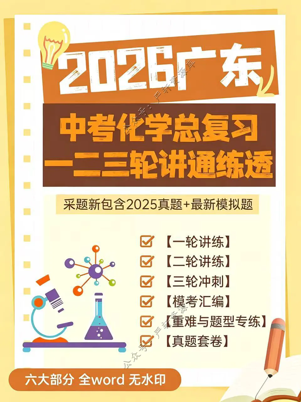 2026广东中考化学总复习一二三轮讲通练透六部分 第5张