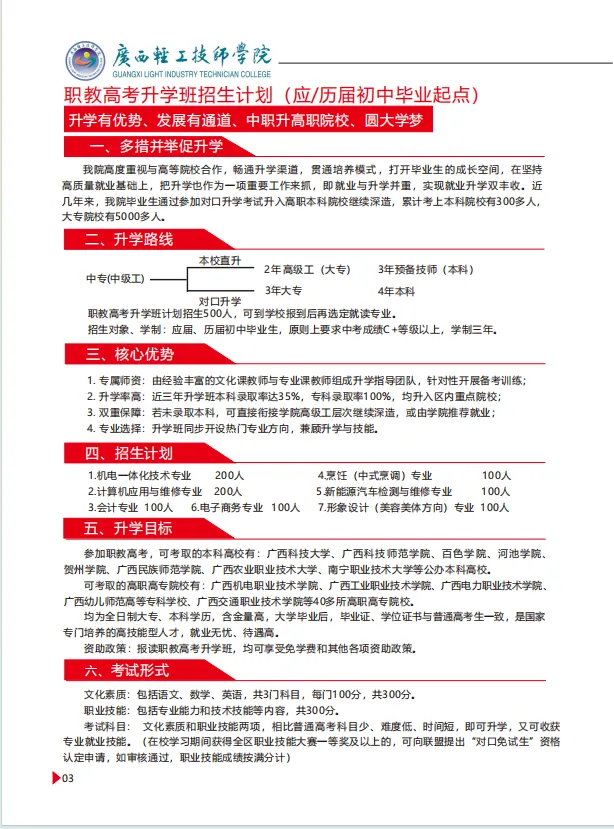 中考不用愁!广西公办轻工技师学院免试入学,学费全免 第7张