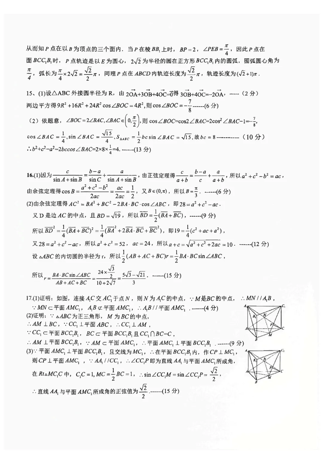【最新试卷】福建厦门一中2025-2026学年高一下学期数学限时训练19 第7张