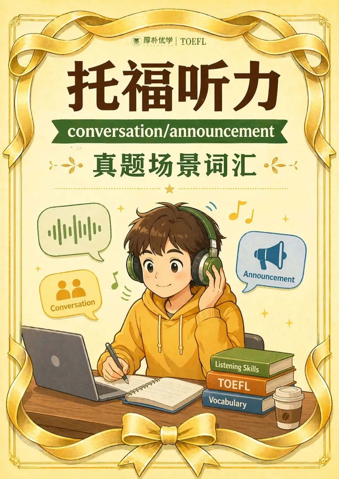 限时免费领!新托福全科系列真题场景词汇书,按场景归类,背1个顶10个! 第2张