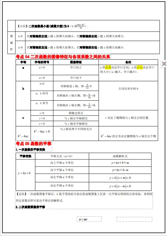 冲刺中考——2026中考数学《中考总复习冲刺最后一课》共187页,电子版可下载打印 第28张