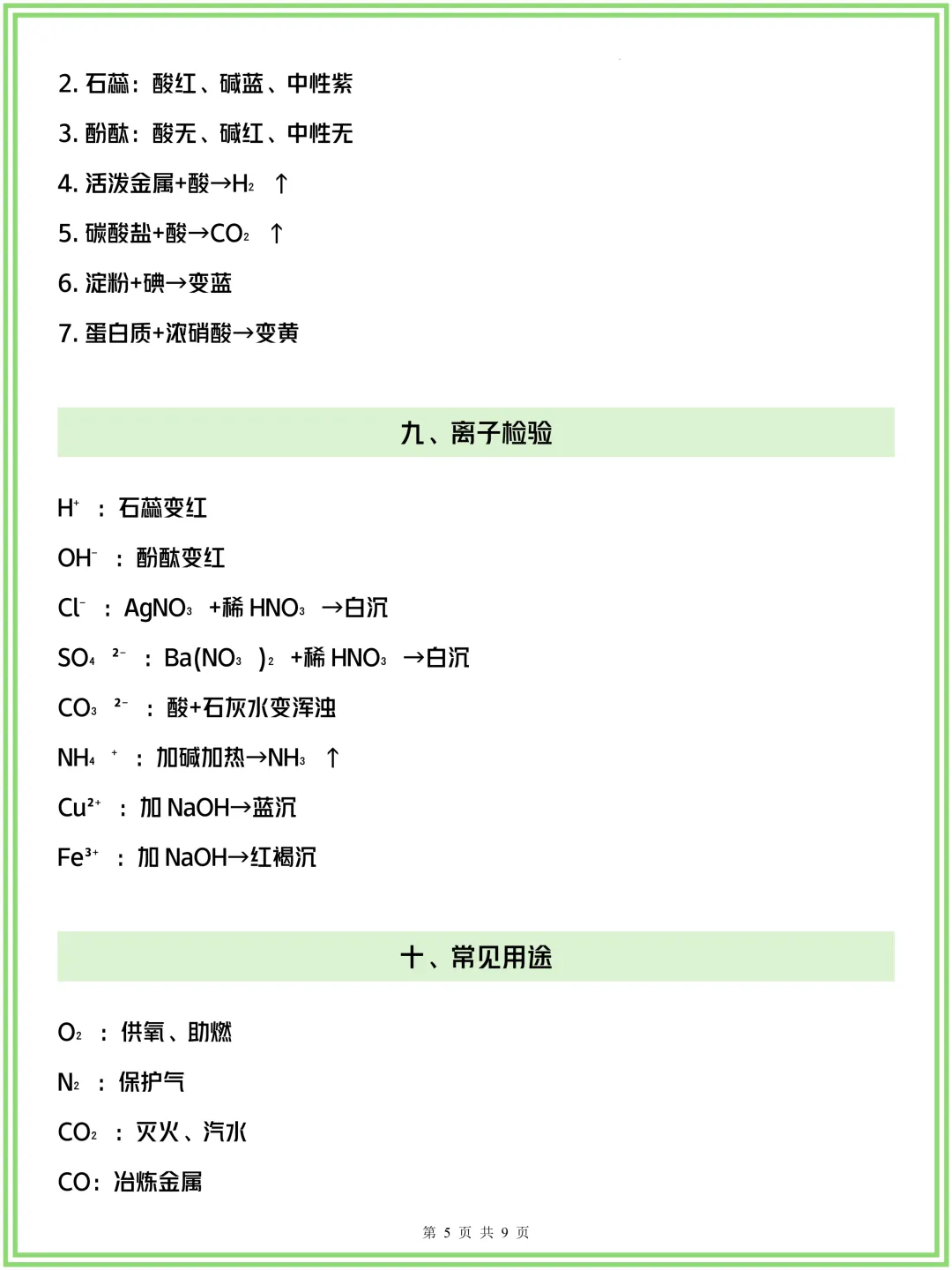 2026中考化学易混考点总丢分?吃透这份资料稳稳提分 第7张