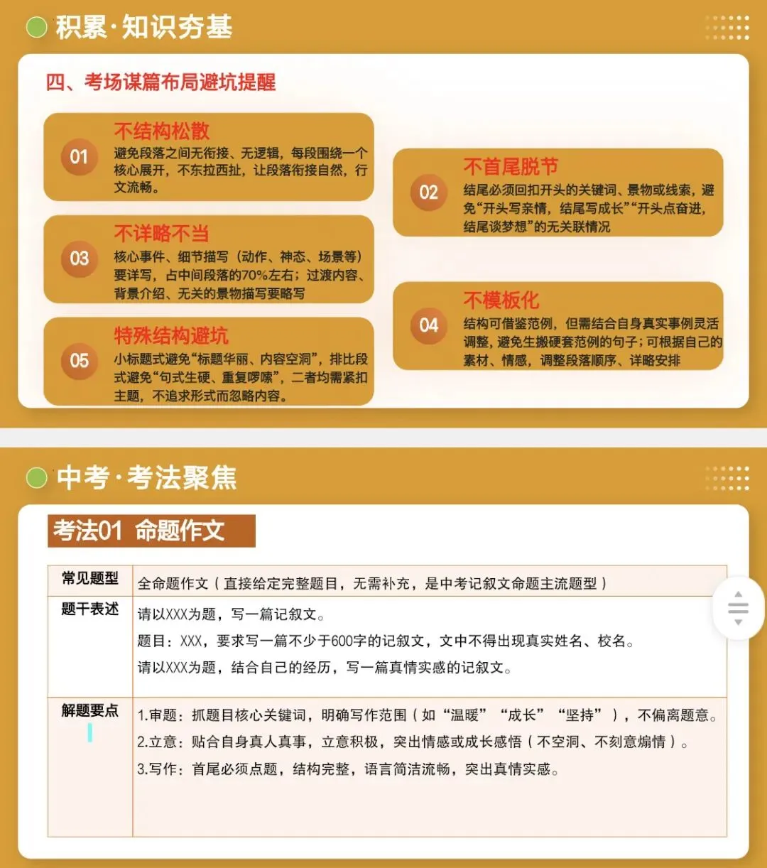 2026中考语文|作文谋篇布局 第10张