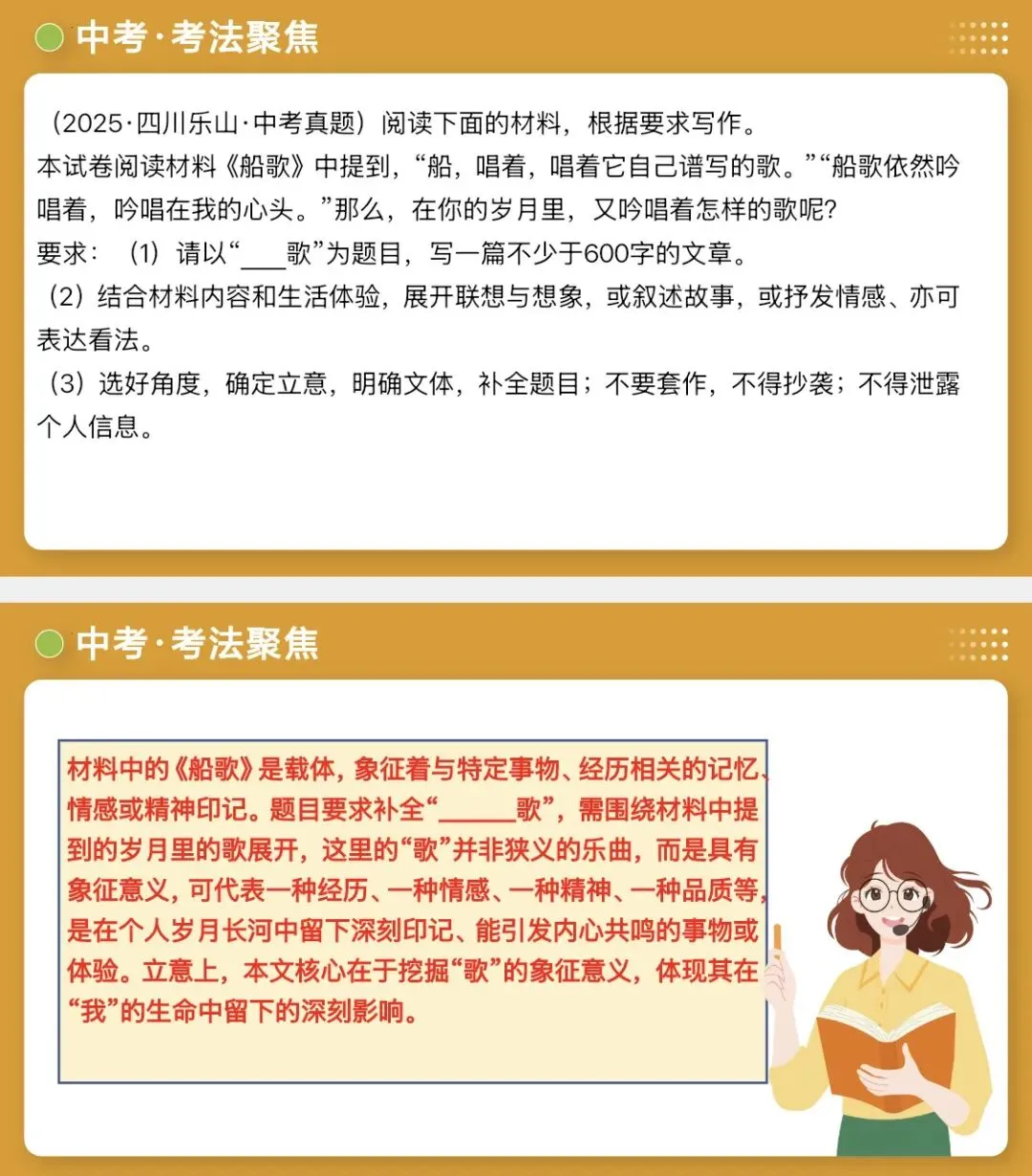 2026中考语文|作文谋篇布局 第12张