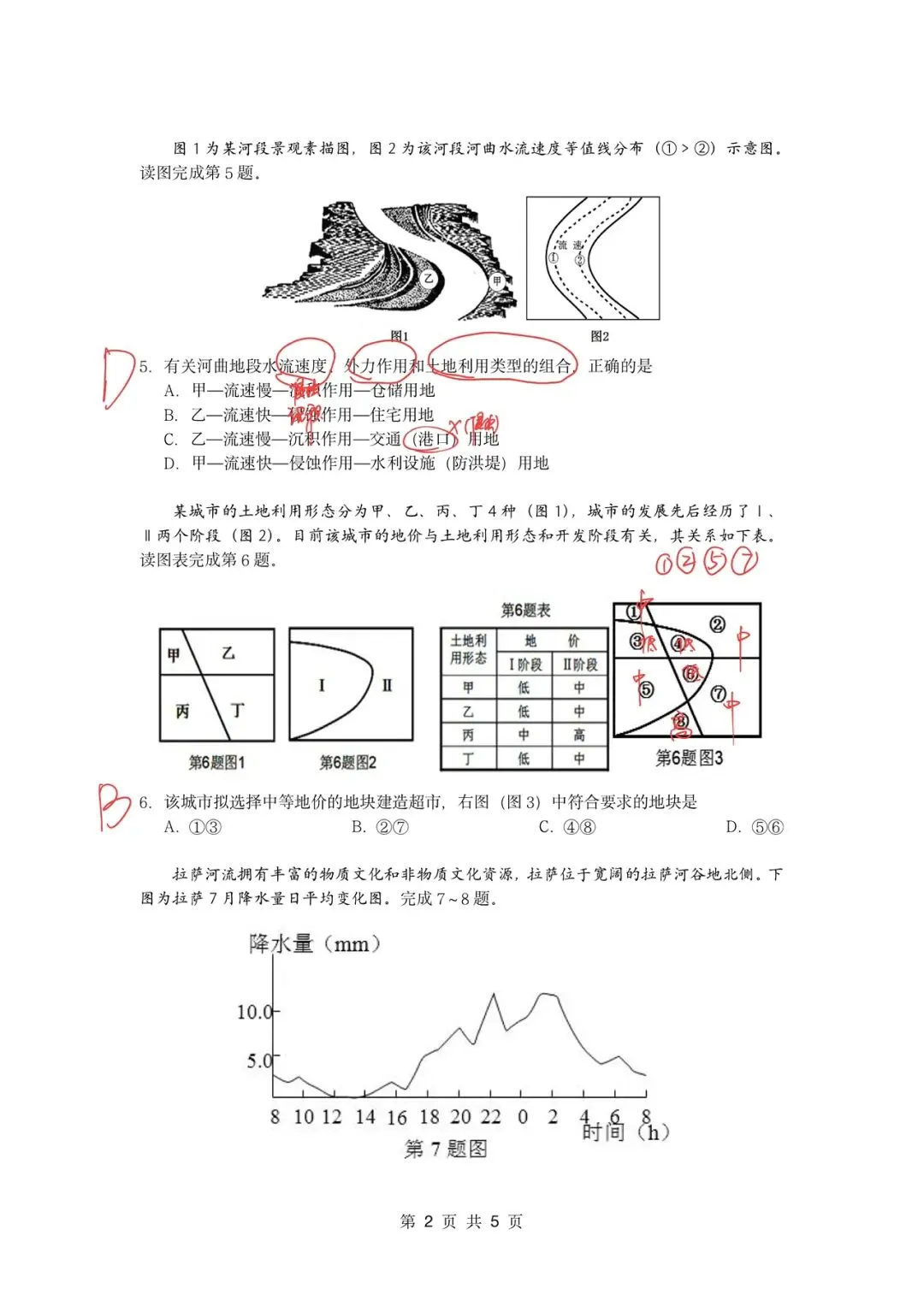 真题分析(一)2013年浙江高考地理试题(原卷+解析) 第7张