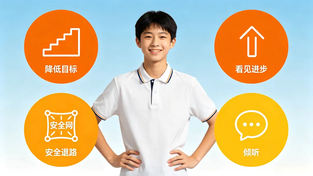 孩子总说＂我肯定考不好＂?这4招让他中考自信爆棚 第4张