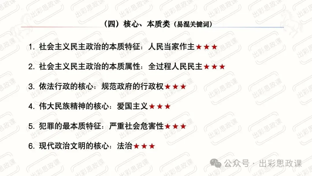 【2026中考怎么考?】2026年中考道德与法治高频易混及核心知识点专题复习(前后附:课件+讲义下载链接) 第16张