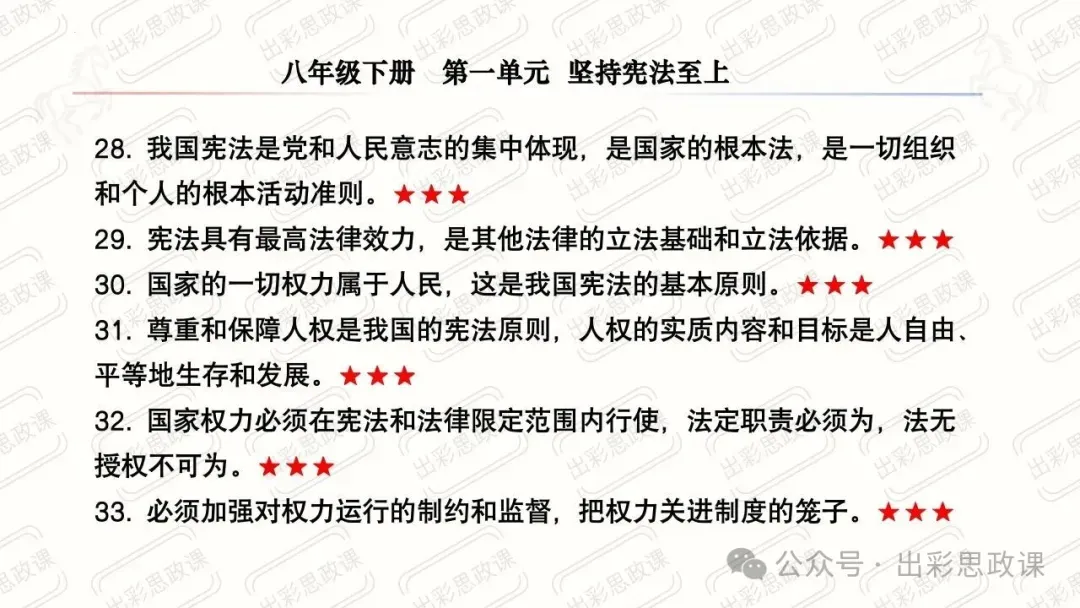 【2026中考怎么考?】2026年中考道德与法治高频易混及核心知识点专题复习(前后附:课件+讲义下载链接) 第44张