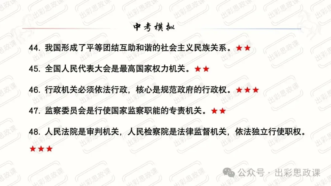 【2026中考怎么考?】2026年中考道德与法治高频易混及核心知识点专题复习(前后附:课件+讲义下载链接) 第53张