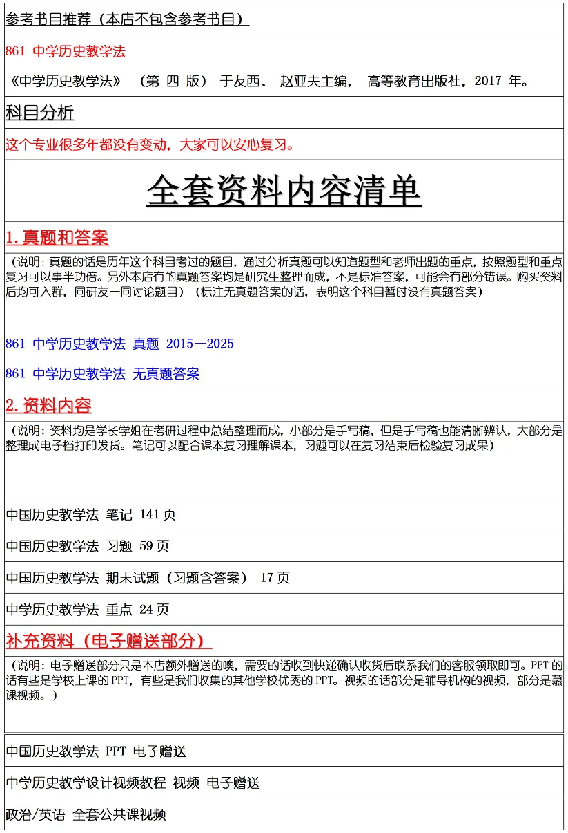扬州大学2027考研真题资料 | 扬州大学学科教学历史考研861中学历史课程与教学答案笔记题库|持续更新中…… 第15张 扬州大学2027考研真题资料 | 扬州大学学科教学历史考研861中学历史课程与教学答案笔记题库|持续更新中…… 第15张
