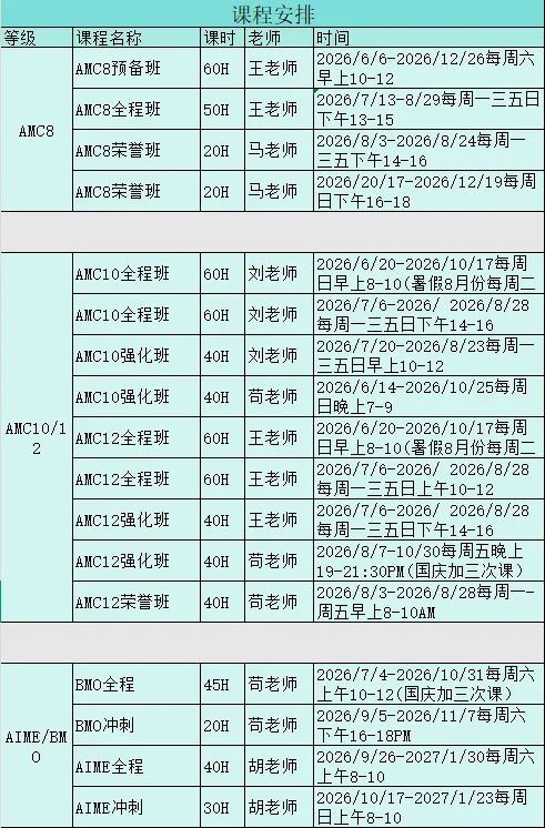 速领!AMC10数学竞赛历年真题及答案解析(2010-2025年完整版)|青澜AMC10暑假课程火热报名中 第5张