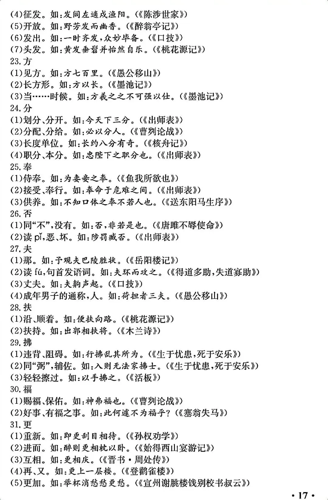【明思 分享】中考语文考前必背知识清单,想拿高分背这一份就够了! 第21张 【明思 分享】中考语文考前必背知识清单,想拿高分背这一份就够了! 第21张