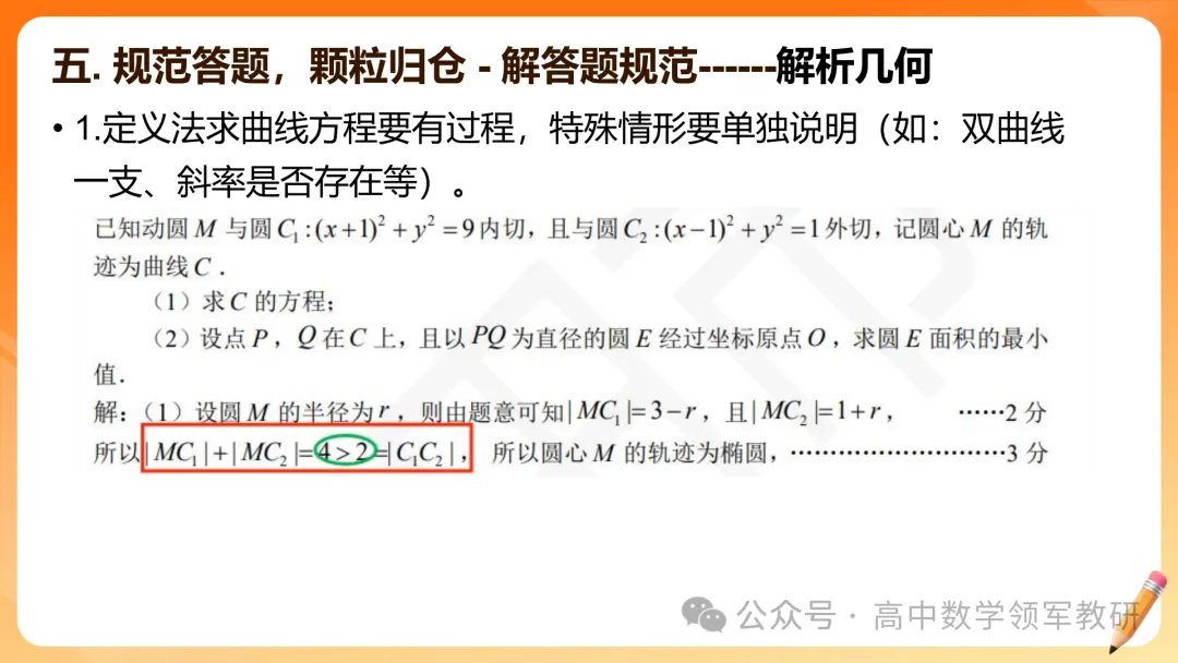 【高考数学】2026届高考数学试卷答题规范(专题讲座) 第38张