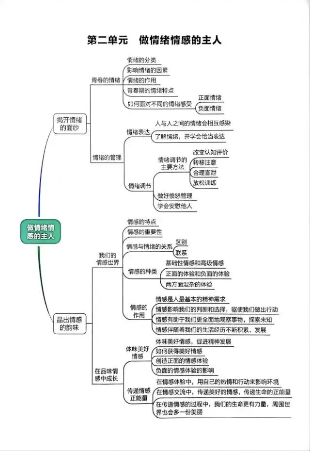 【中考】道德与法治,法制篇,必考收藏-第2张图片-四季读书网