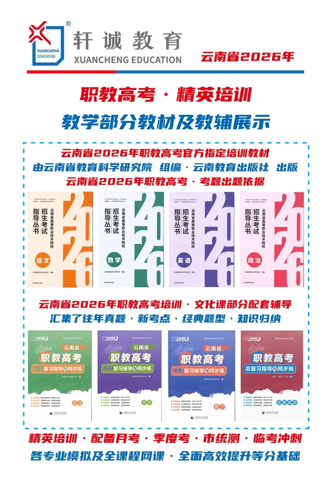 2026年职教高考·真题来了,考试难度越来越清晰,培训意义越来越重要·职教高考培优计划·精英重点强基培训班 第26张