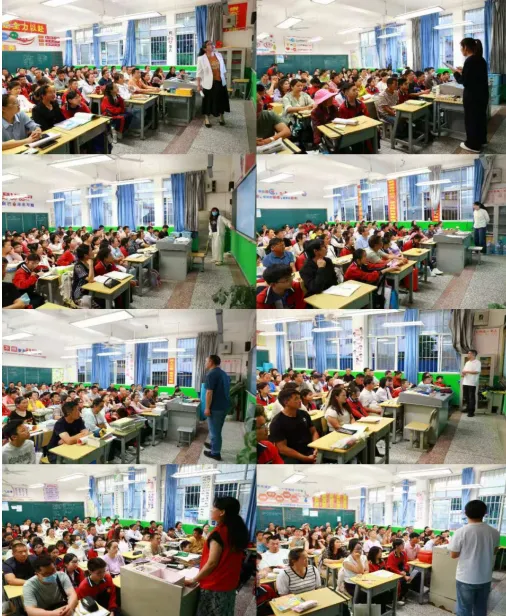 家校同心齐奋进 表扬励志迎中考 ——大姚一中九年级期中表扬暨家长会圆满举行 第12张
