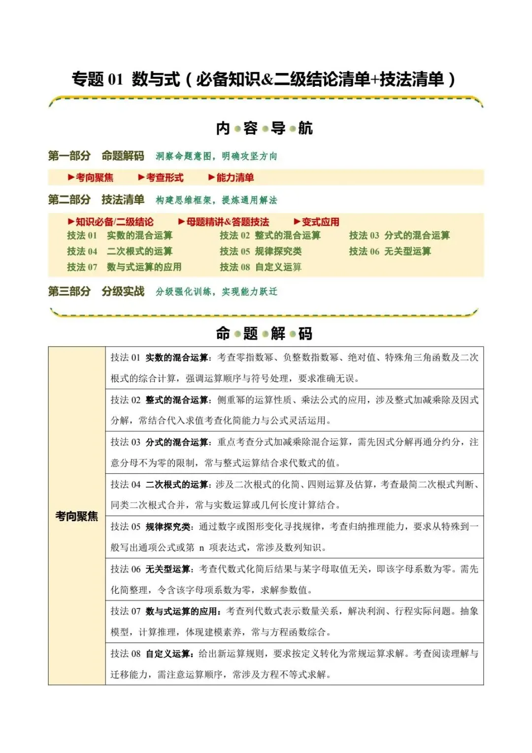 备战中考|2026中考初中数学(考向聚焦+知识清单+强化训练)含解析-第2张图片-四季读书网 备战中考|2026中考初中数学(考向聚焦+知识清单+强化训练)含解析-第2张图片-四季读书网