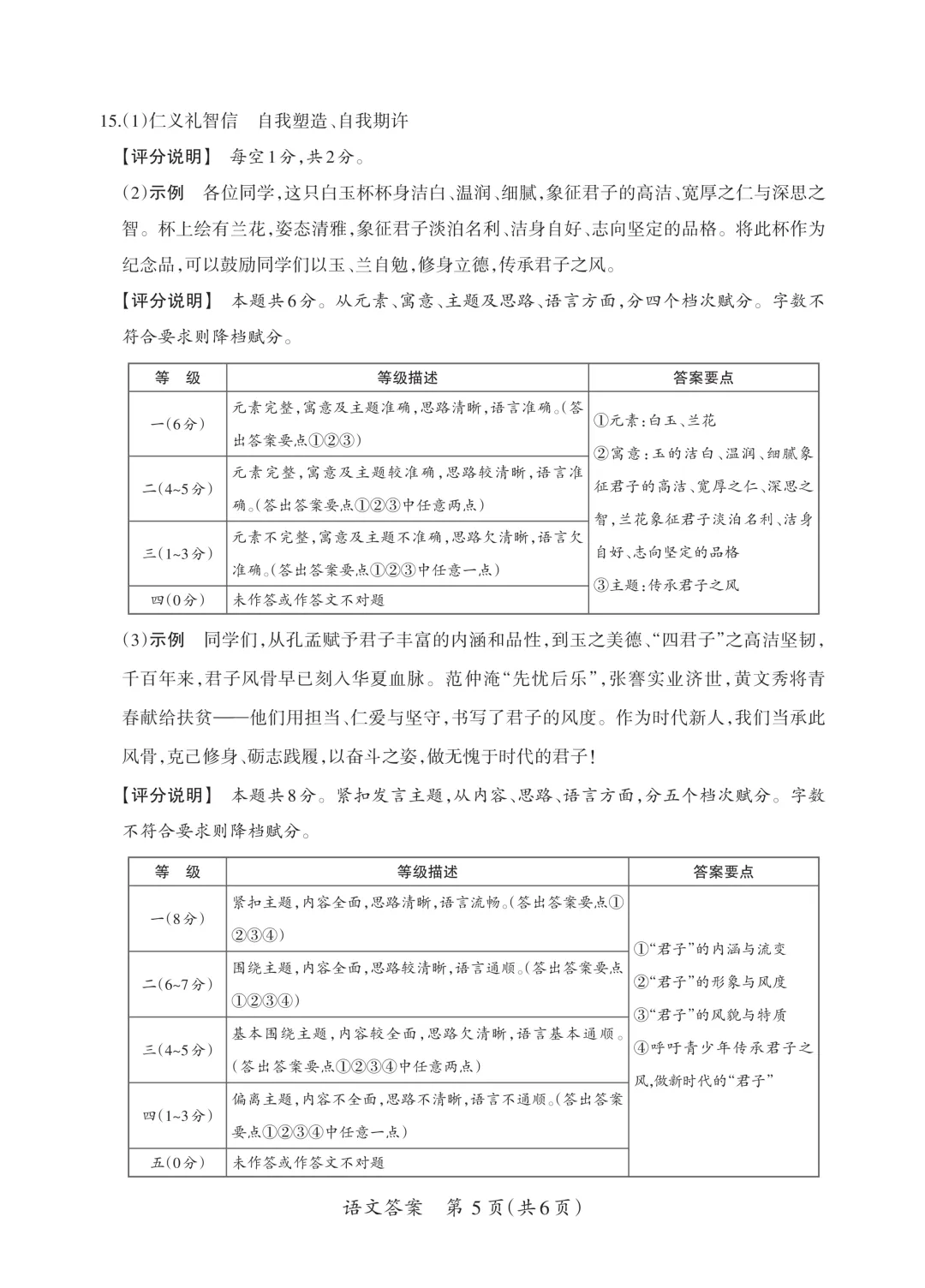 模考新卷 | 2026山西中考模拟试题(三) 第15张