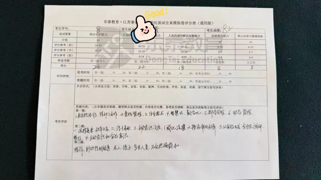 2025东泰事业单位面试全真模拟考进行时!5月23日导师冲刺班最后一期 第14张