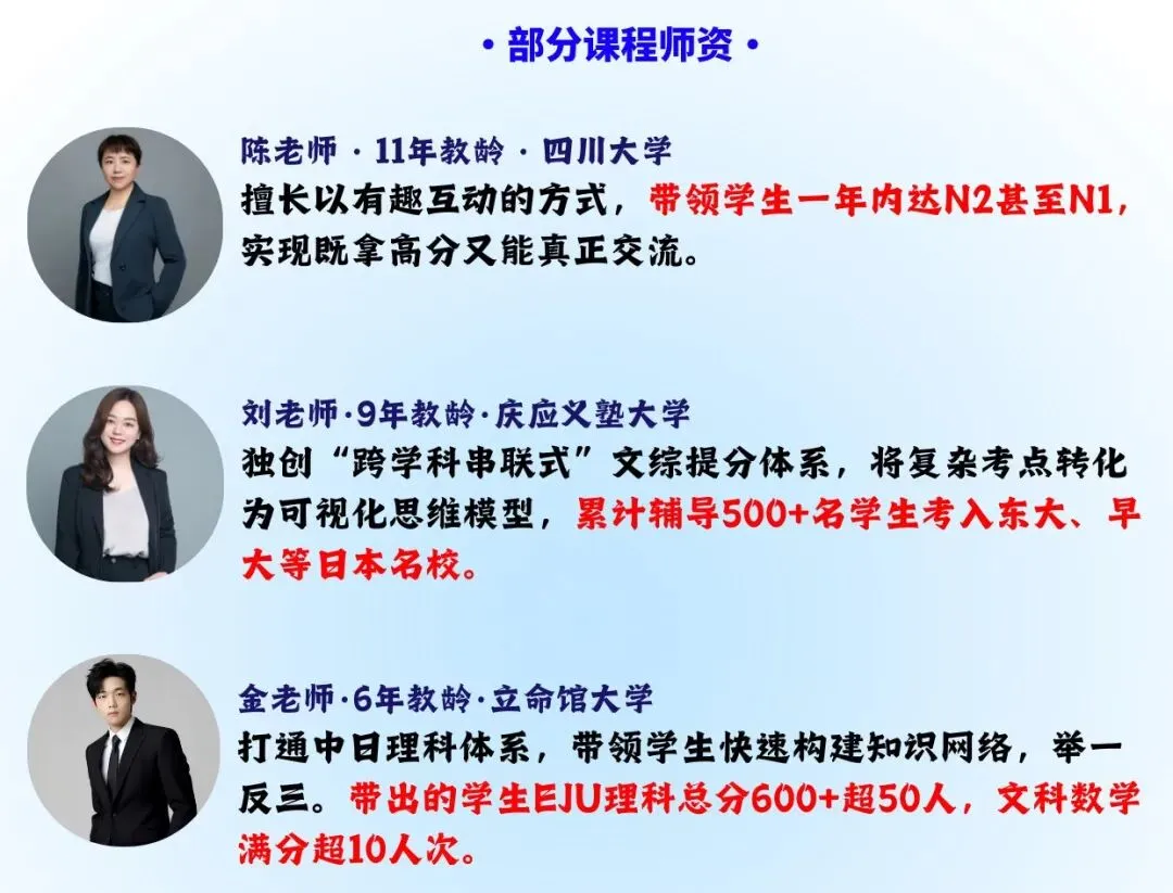 直击名校EJU模拟考现场!(能救命的EJU刷题班来啦) 第14张