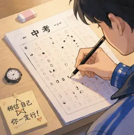 距离中考还有一个月,努力可能没啥用了,用点玄学来帮助孩子吧 第2张