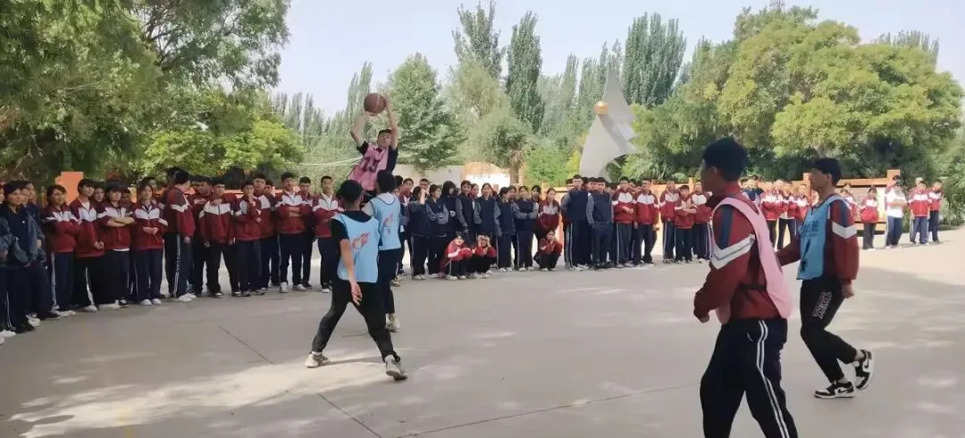中考赋能 青春飞扬 —— 库车市伊西哈拉镇中学九年级校园篮球赛圆满落幕 第12张