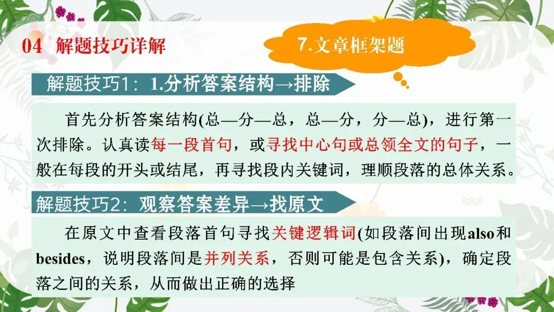 中考英语阅读理解专题复习这样讲太哇塞了! 第45张
