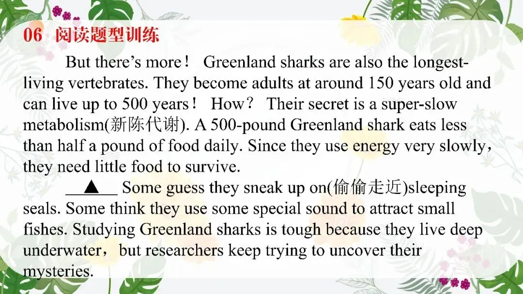 中考英语阅读理解专题复习这样讲太哇塞了! 第75张