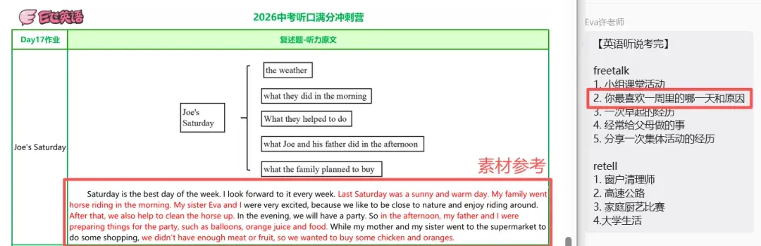 中考听口考试,E 飞英语又双叒叕精准命中 Free Talk 原题! 第1张 中考听口考试,E 飞英语又双叒叕精准命中 Free Talk 原题! 第1张