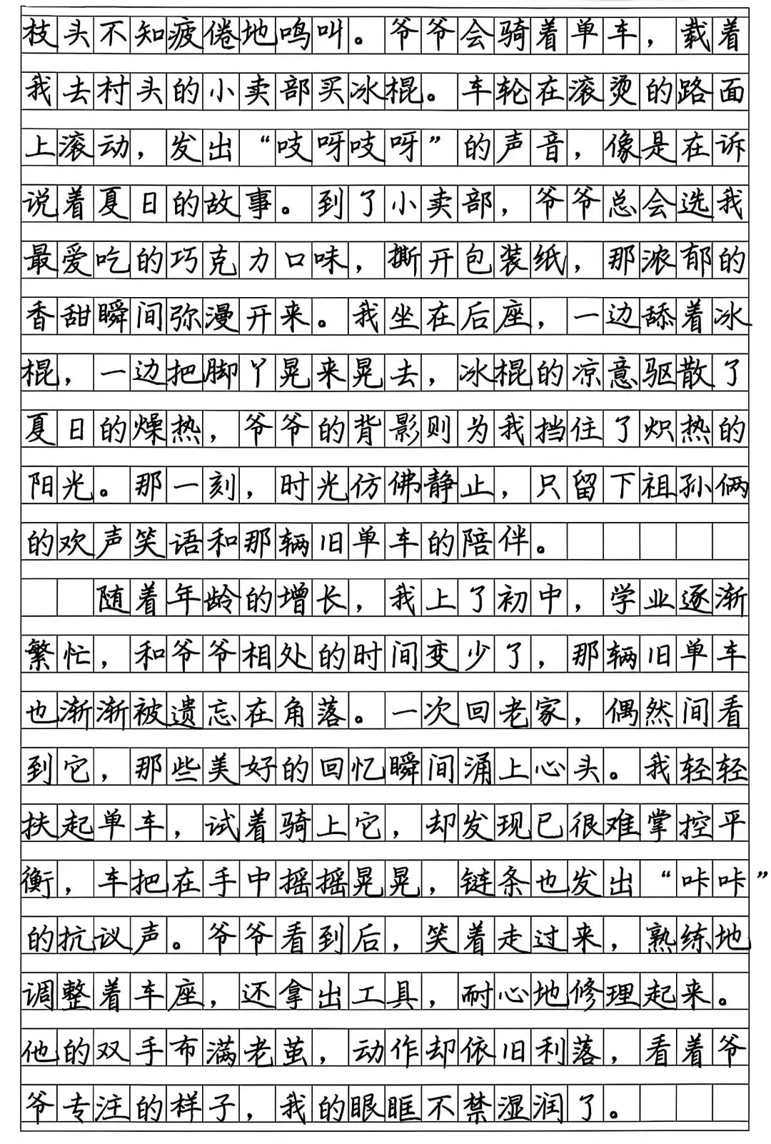 七下期中真题:藏在( )里的温暖 第3张
