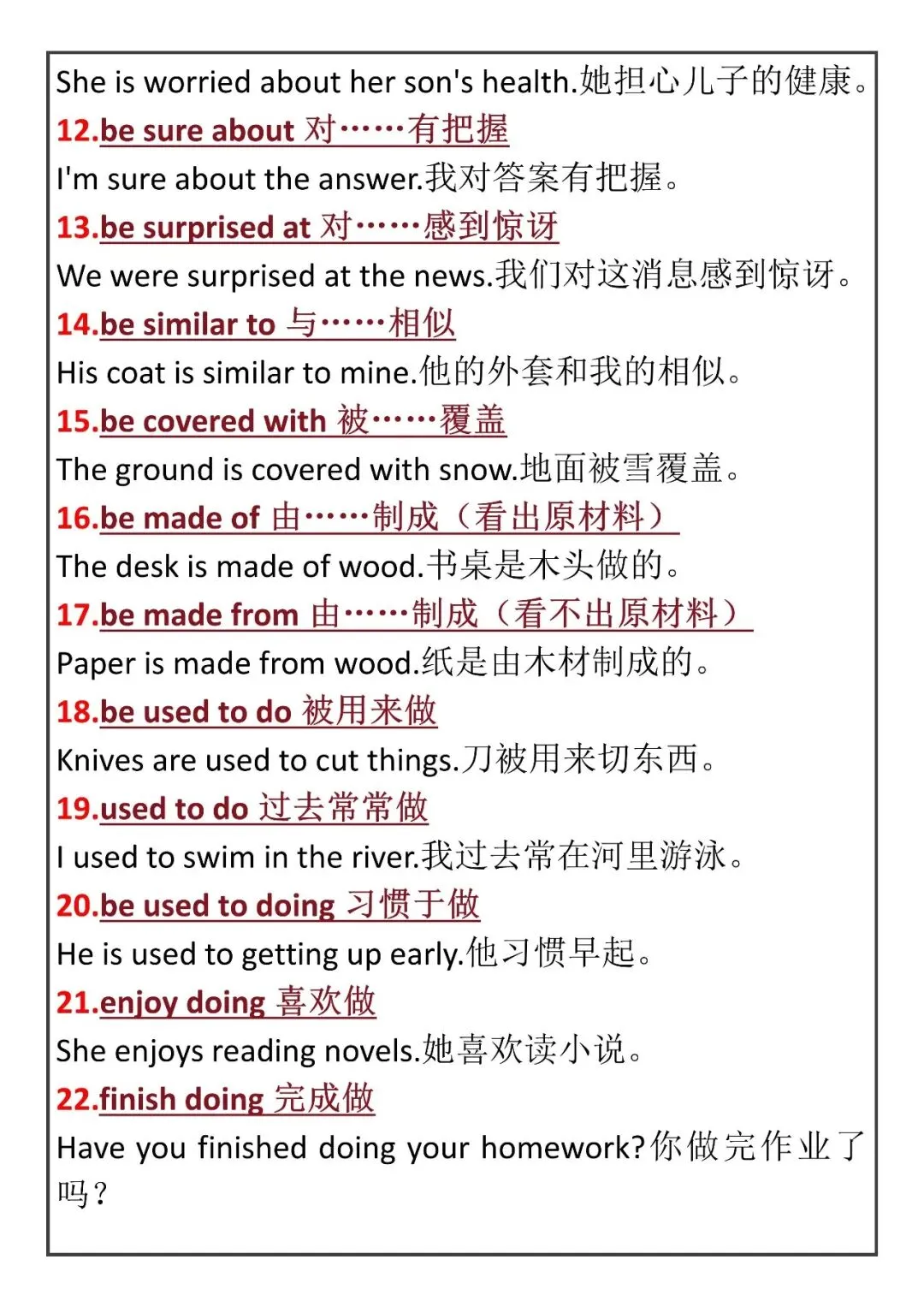 中考英语干货分享|英语老师推荐熬夜背下来的【中考英语必背核心知识点总结】,备考前英语冲刺阶段,背下来!你能拿高分.一件三联领取! 第2张