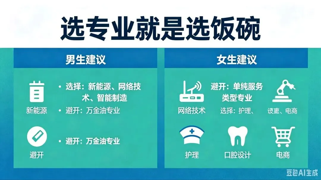中考分流进职高不可怕,选错学校和专业才真耽误娃! 第4张