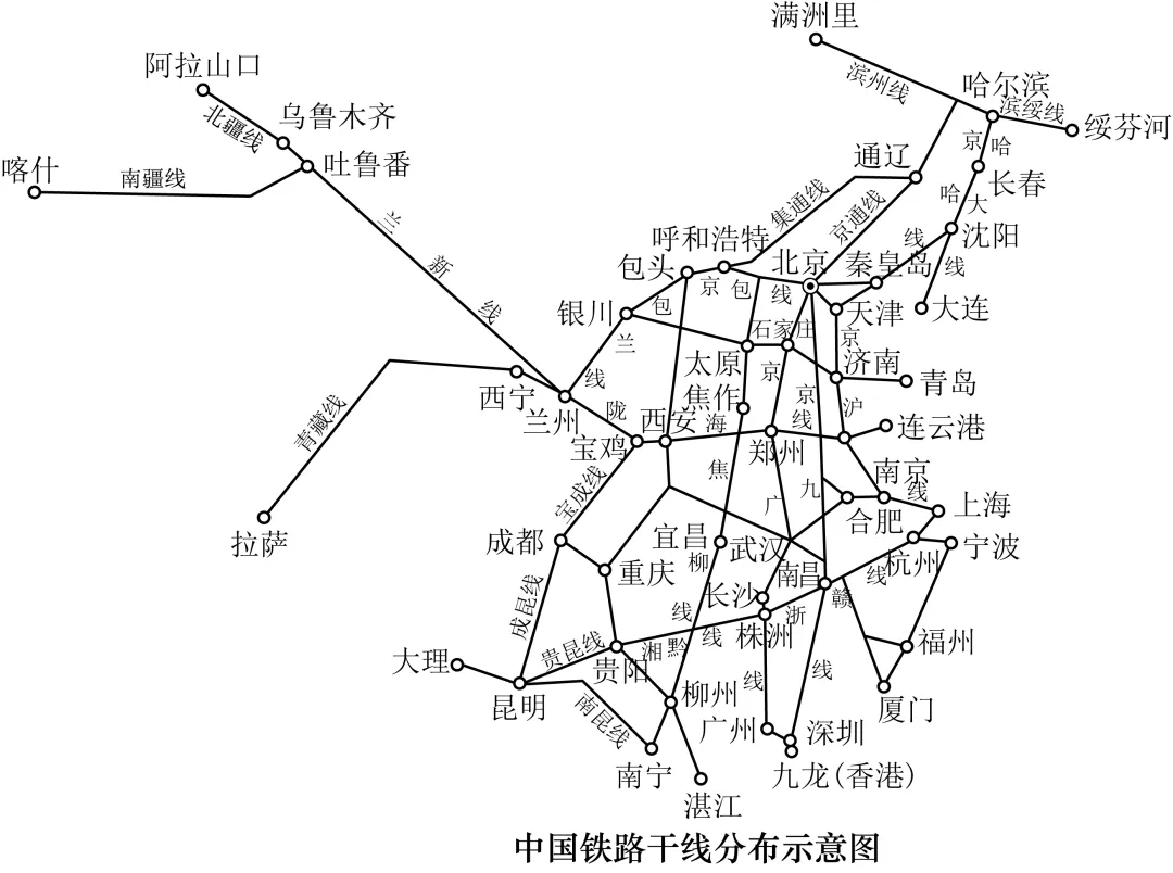 2026年地理中考热点(73)西延高铁 第7张
