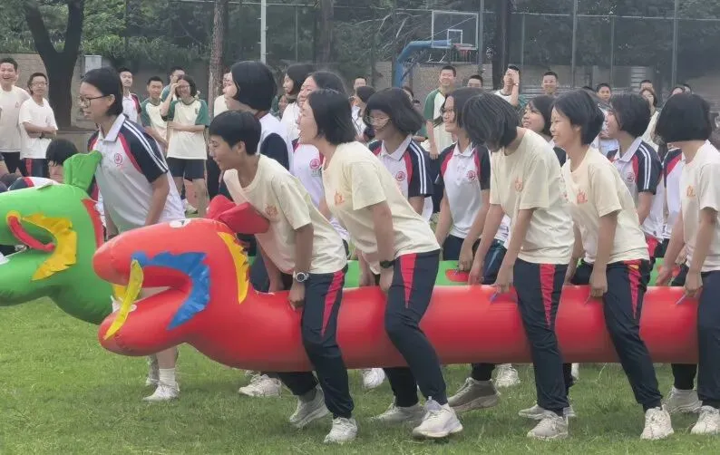 【燃动青春,蓄力中考】 南庄中学2026年初三趣味运动活力上演 第15张