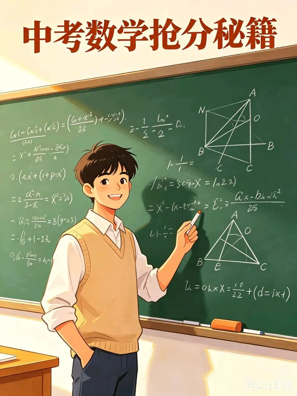 中考数学考场抢分秘籍 第1张