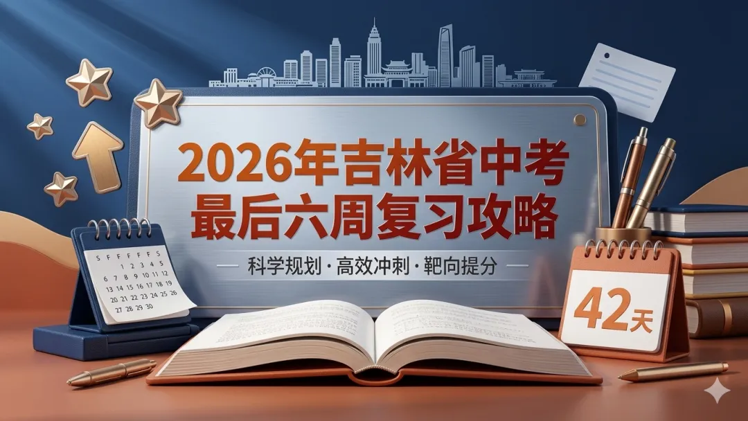 2026 年吉林省中考最后六周复习攻略|精准规划,高效冲刺 第1张