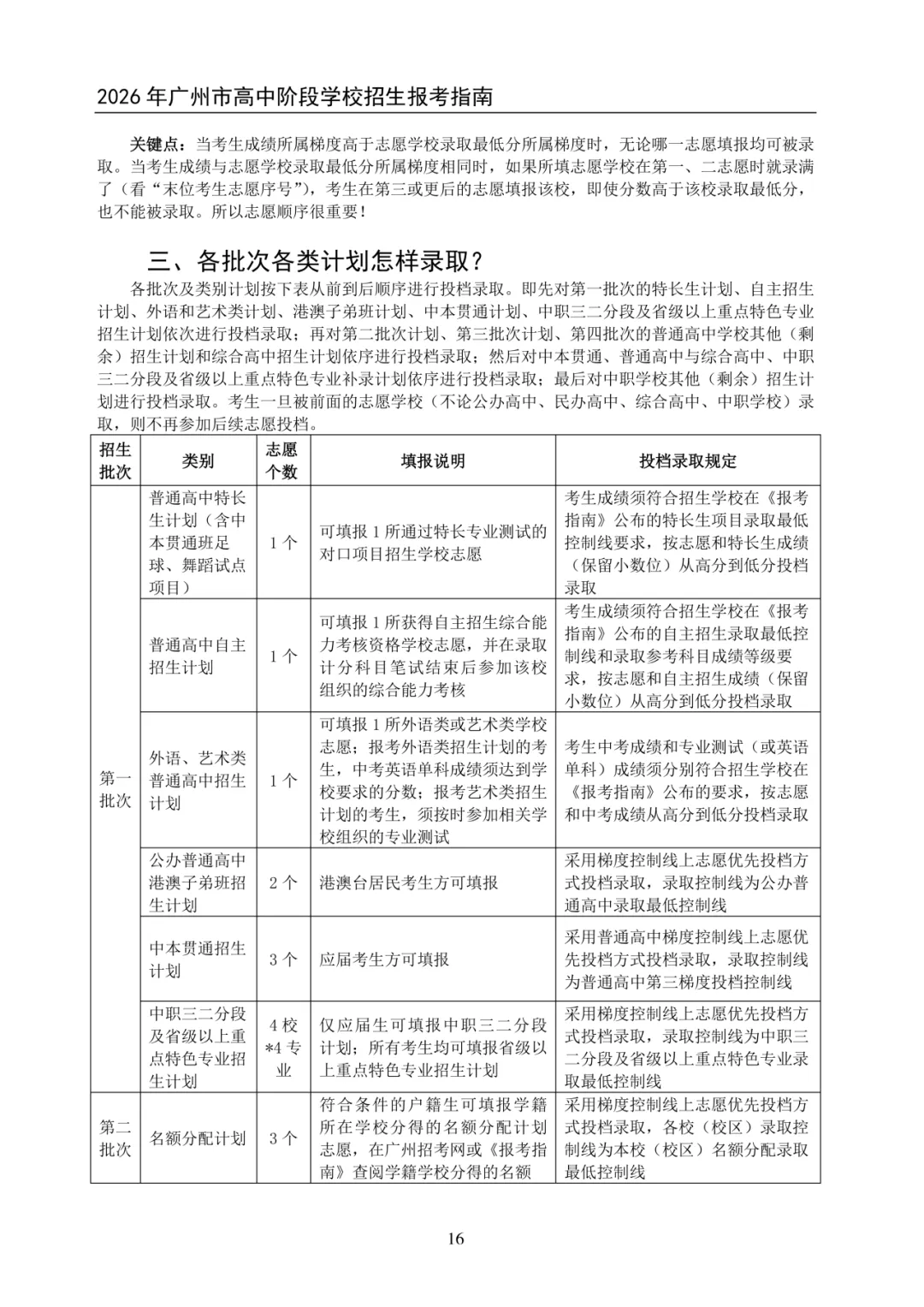 重磅!2026广州中考招生指南出炉,这些关键变化必须知道! 第12张