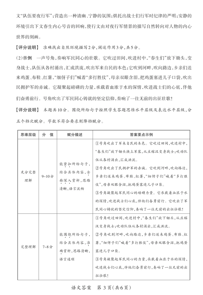 山西2026年中考模拟试题及答案! 第11张 山西2026年中考模拟试题及答案! 第11张