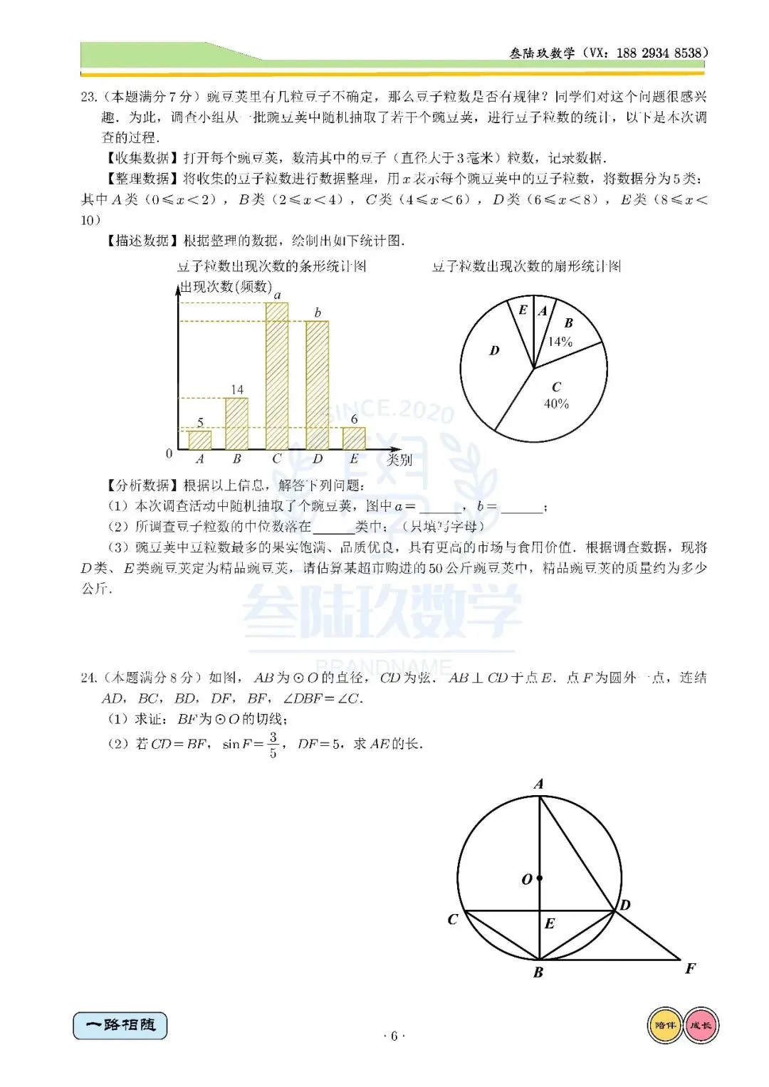 26工大6模高清试卷+全卷解析 第6张