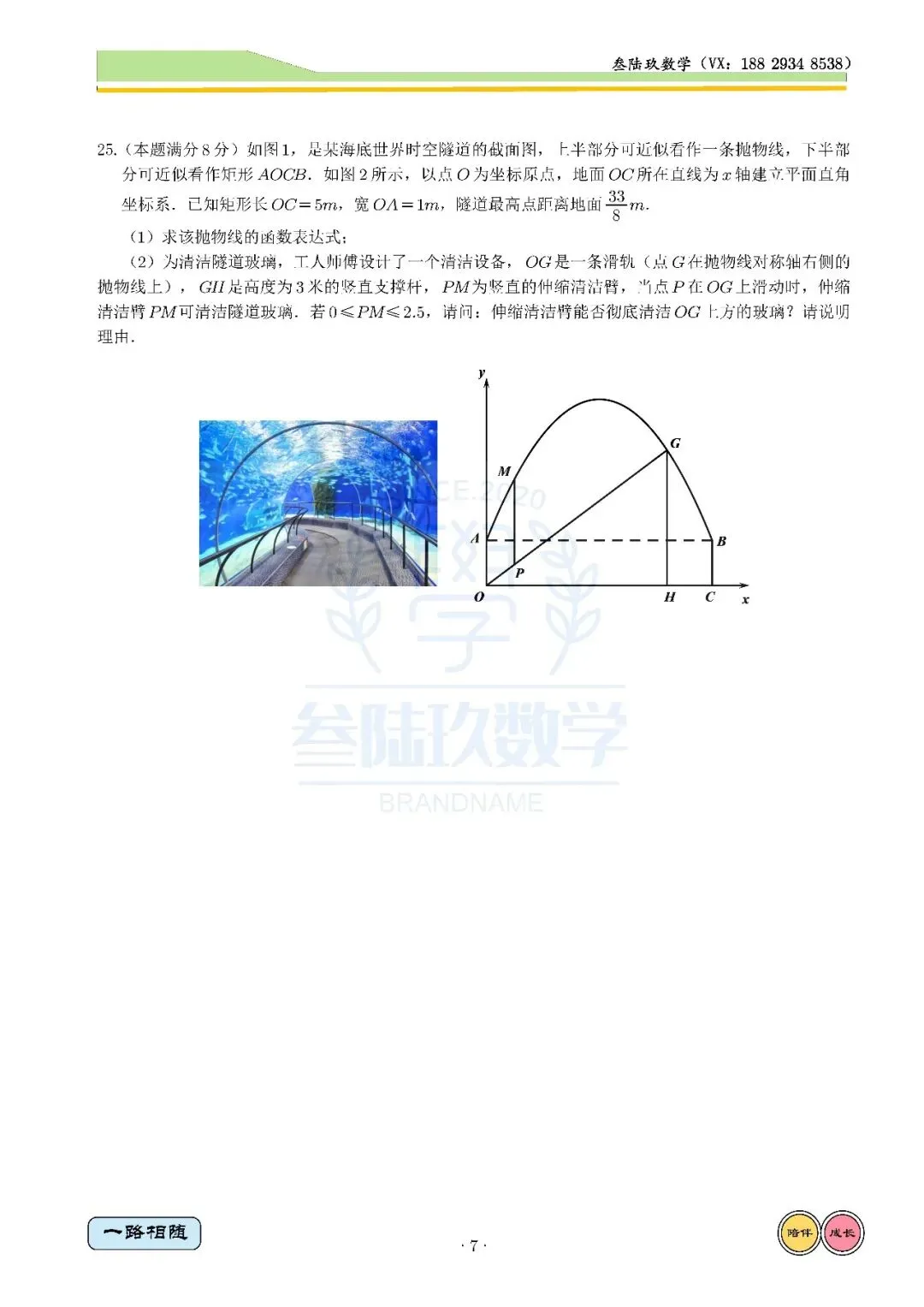 26工大6模高清试卷+全卷解析 第7张