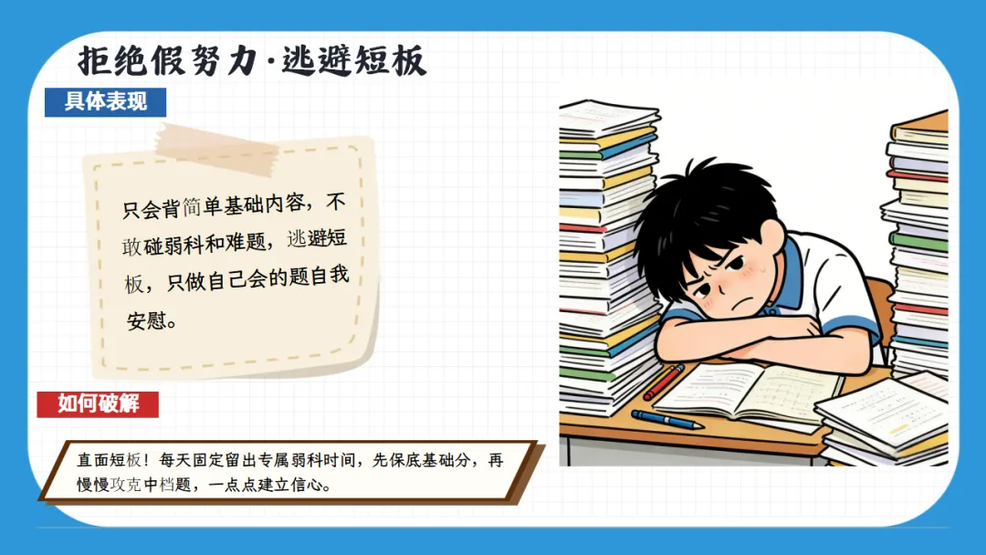 【初三】中考冲刺主题班会——决战30天,我们勇攀高峰!【35页PPT+逐字稿】 第22张 【初三】中考冲刺主题班会——决战30天,我们勇攀高峰!【35页PPT+逐字稿】 第22张