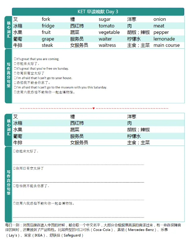 2026年KET真题免费领取!KET口语+KET真题!考生必刷! 第3张